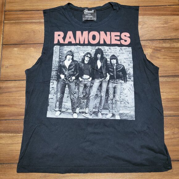 Bravado Black Unisex Tank Top "Ramones" - Size Large* - Picture 1 of 5